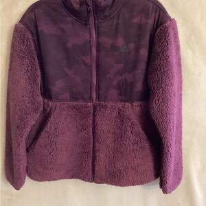 Reebok Deep Purple Fleece Jacket